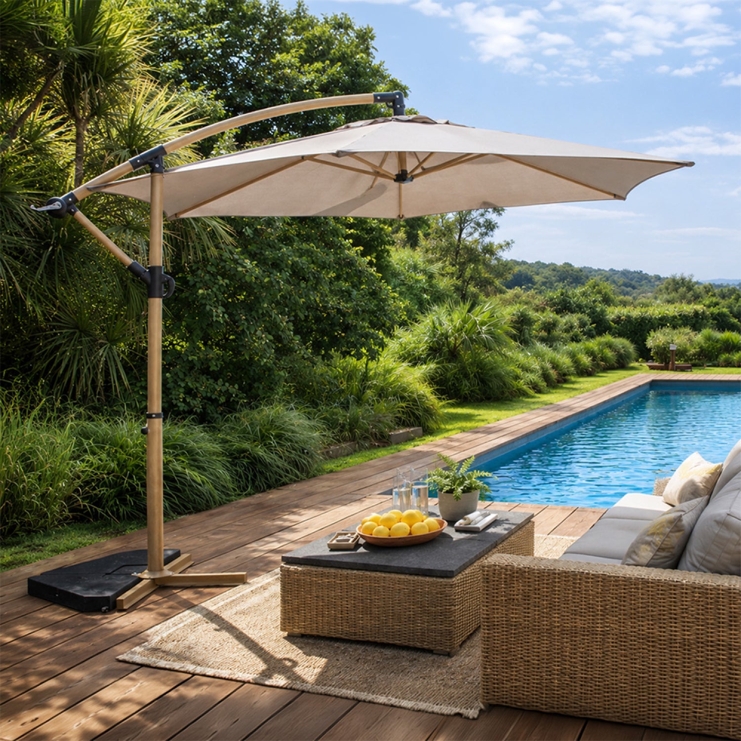 concept-usine-porticcio-parasol-d-port-300-cm-taupe-effet-bois image 4