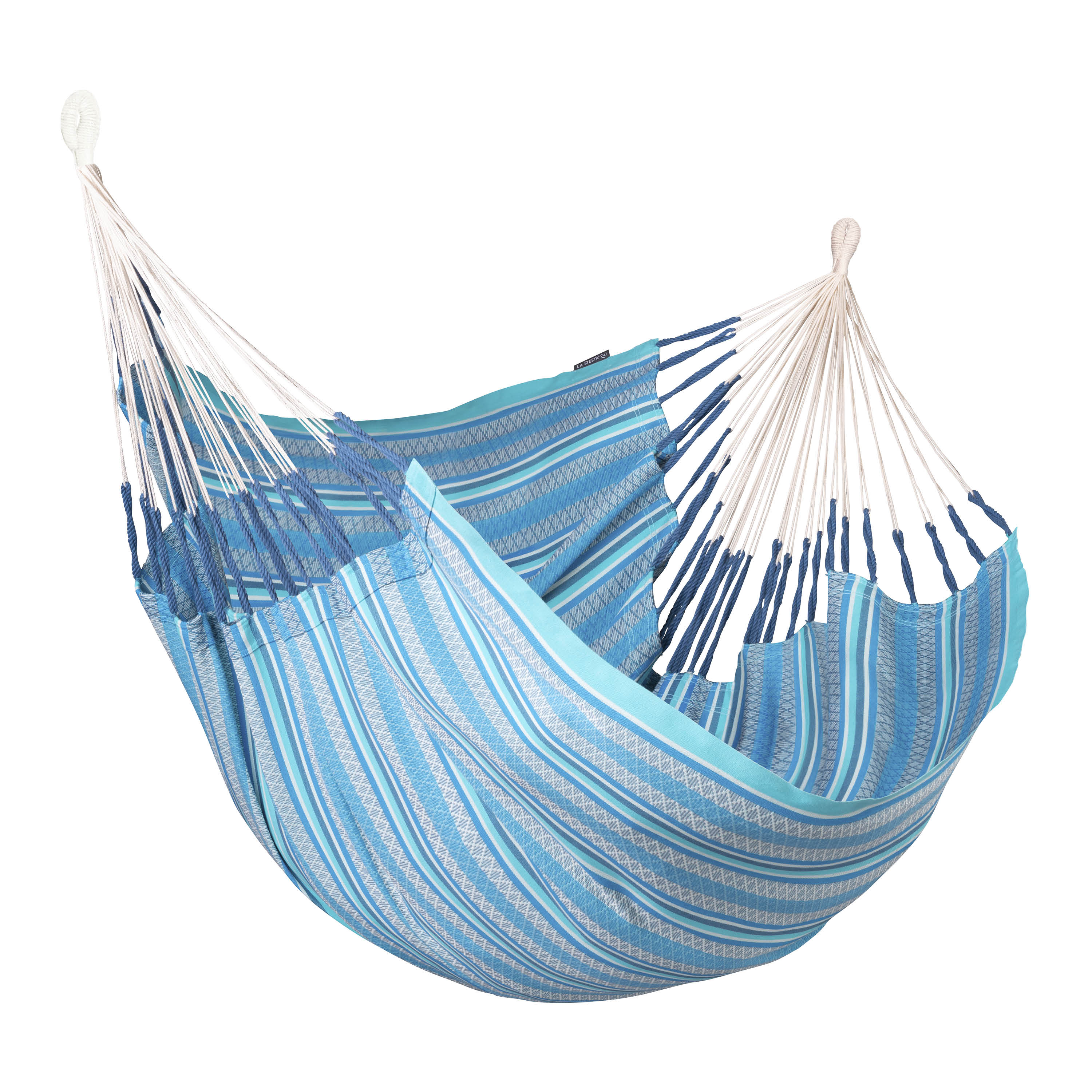 la-siesta-cumbia-organic-fauteuil-suspendu-king-size-azure-coton-bio image 1