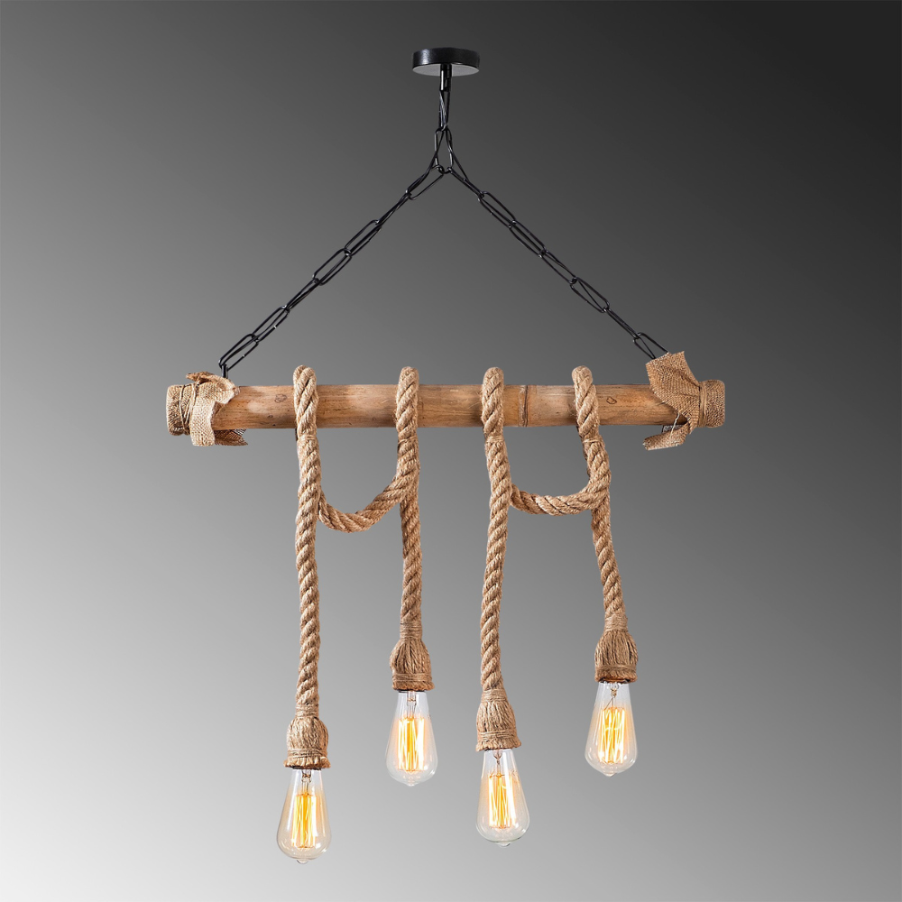 concept-usine-loane-suspension-bois-4-lampes-noir image 3