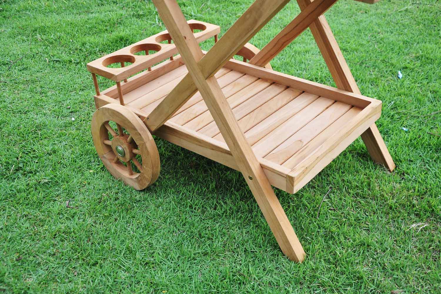 concept-usine-kereta-desserte-jardin-teck-bois-brut-roulettes image 3