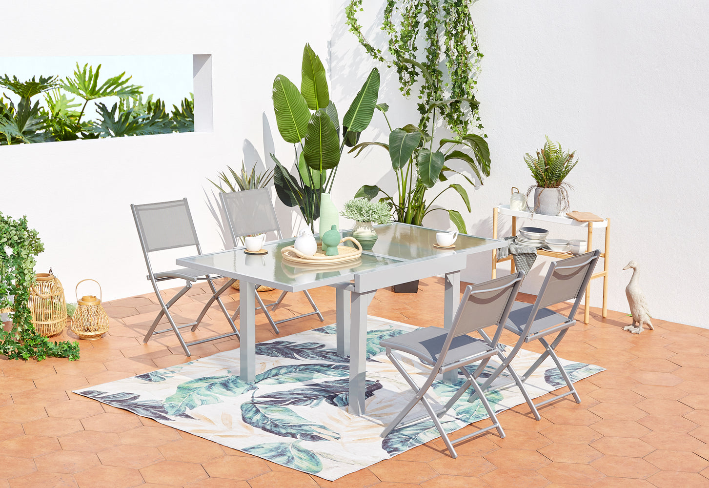concept-usine-molvina-salon-de-jardin-extensible-gris-4-places image 1