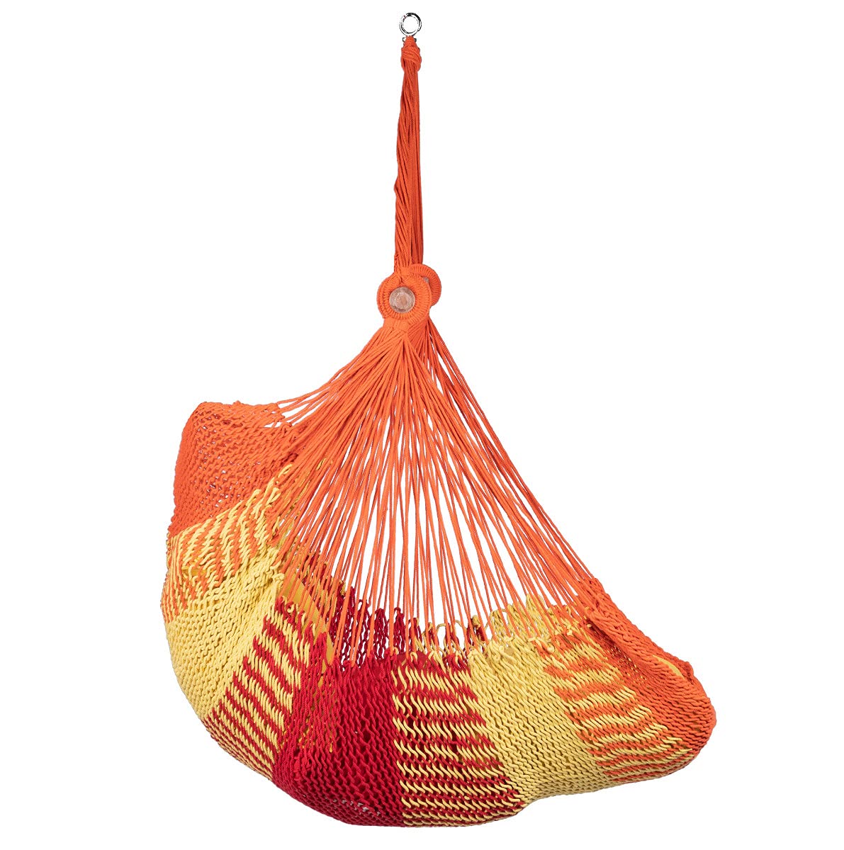 tropilex-mexico-fuego-fauteuil-suspendu-rouge-coton image 2