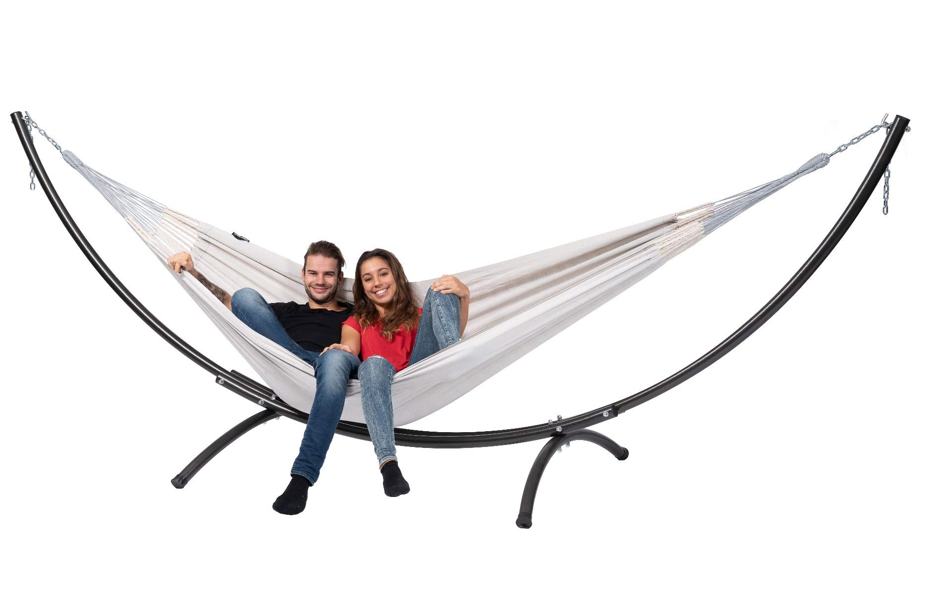 tropilex-arc-comfort-set-hamac-double-pearl-avec-support image 2