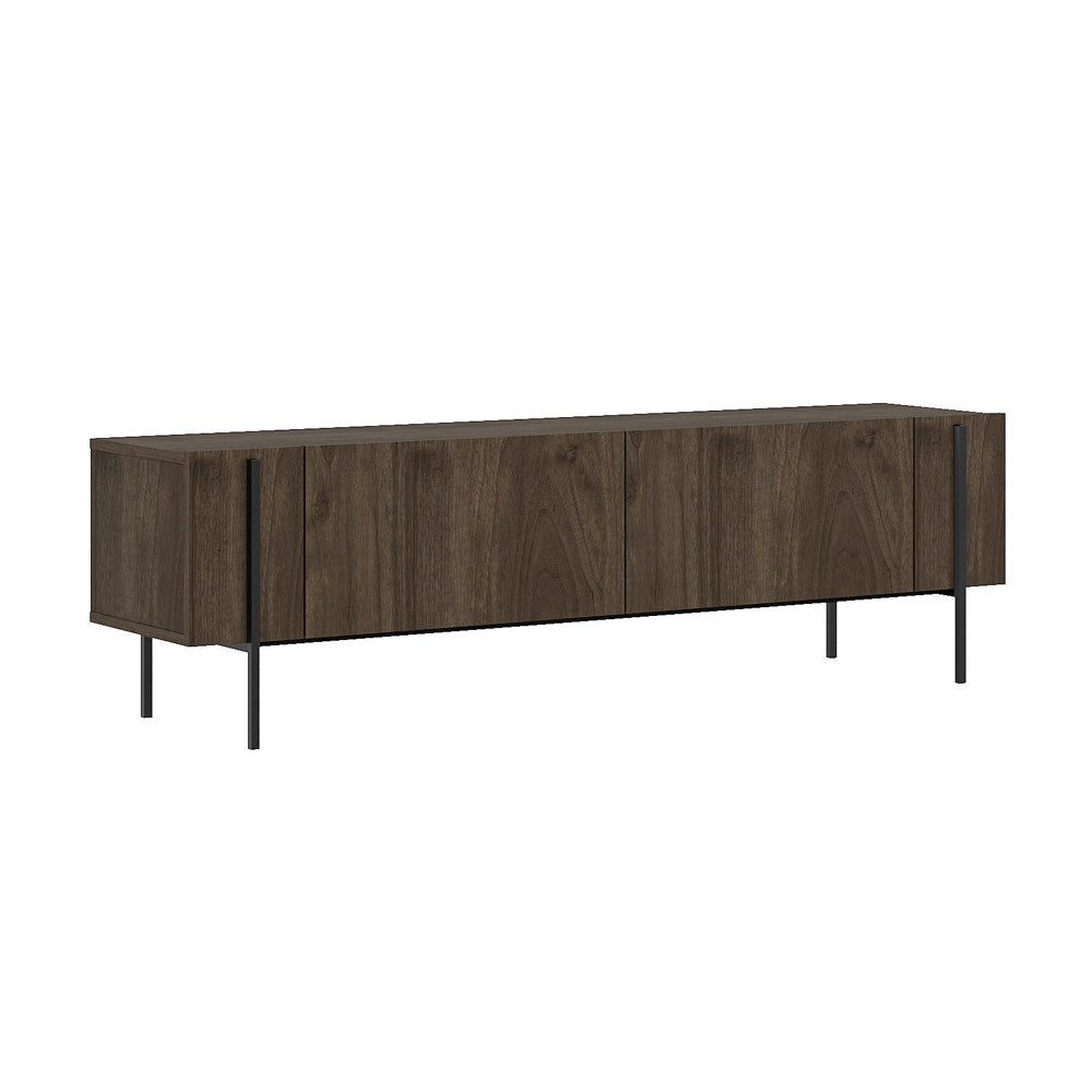 concept-usine-freno-meuble-tv-noyer-160-cm-avec-placards image 6