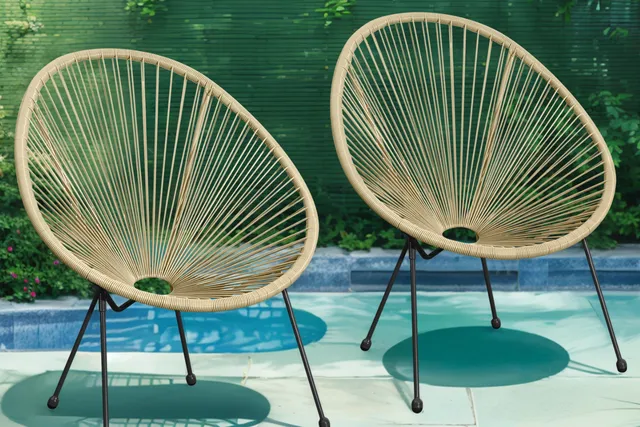 concept-usine-acapulco-fauteuil-jardin-beige-lot-2 image 1