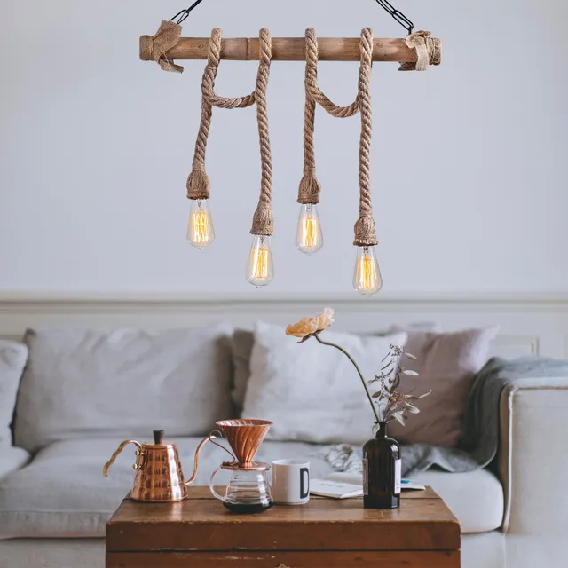 concept-usine-loane-suspension-bois-4-lampes-noir image 1
