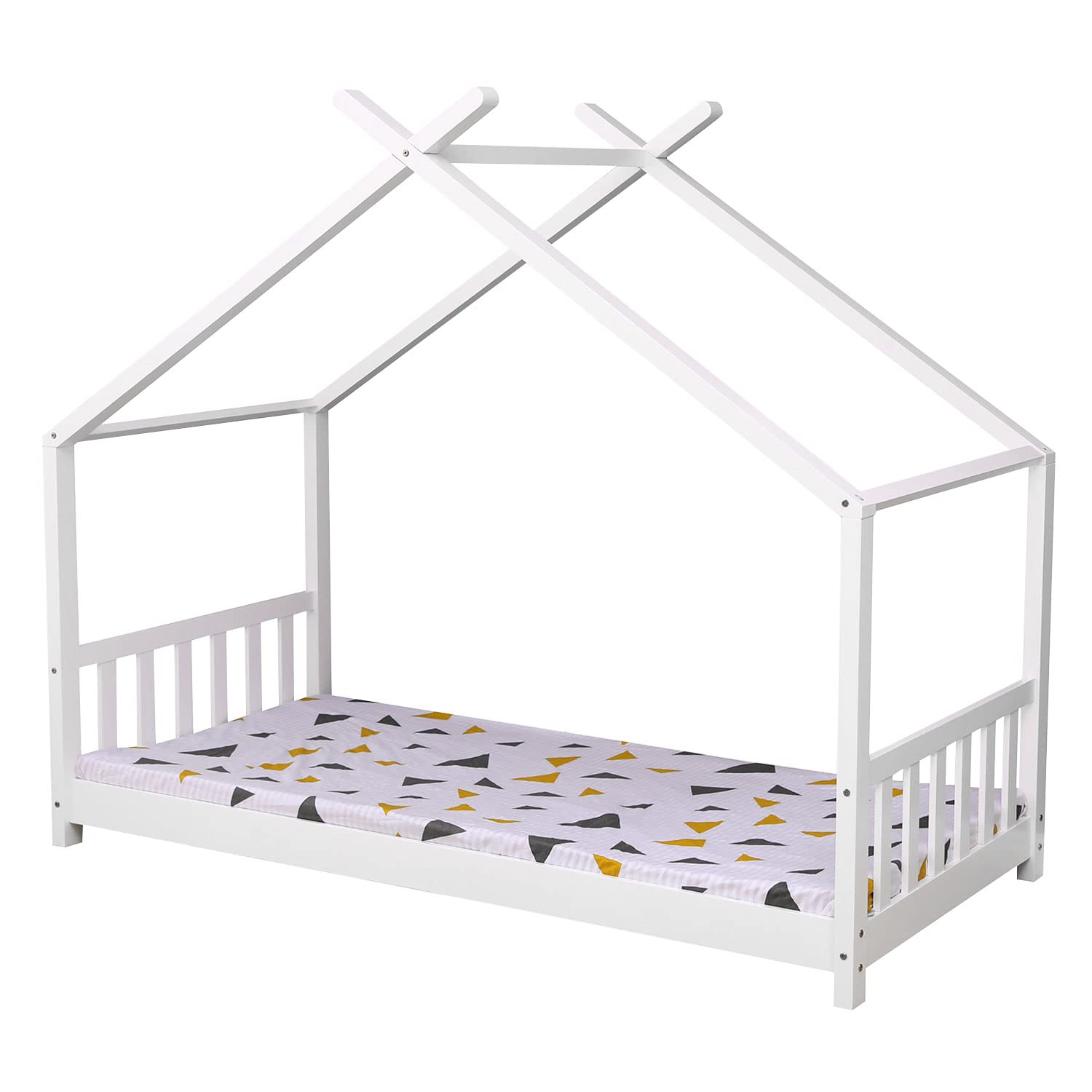 happy-garden-pangkor-gaspard-lit-cabane-blanc-190x90-cm image 4