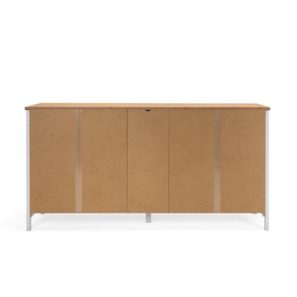 concept-usine-skadar-buffet-blanc-et-bois-180-cm-scandinave image 6