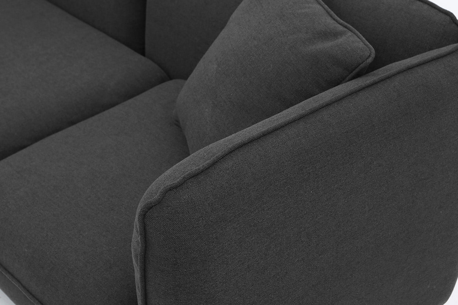 concept-usine-isko-canap-droit-tissu-gris-3-places-avec-pouf image 4