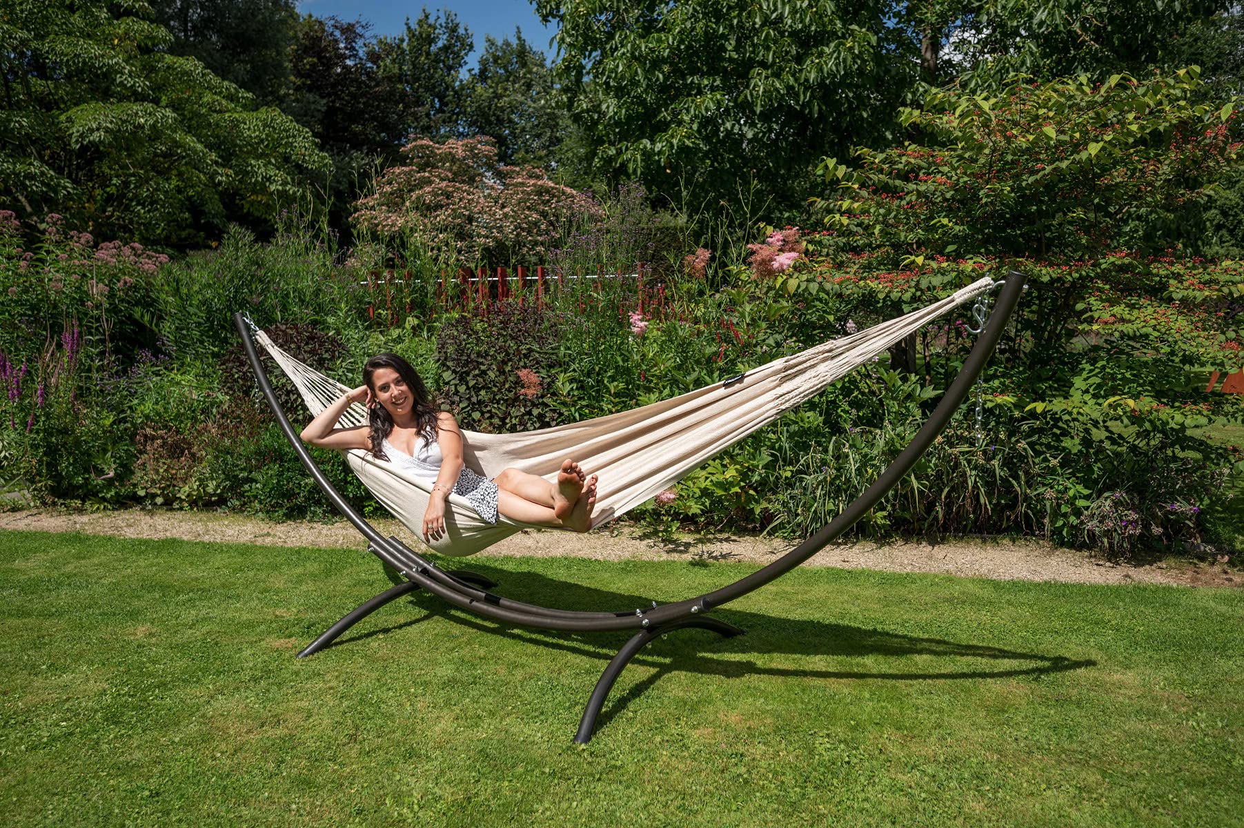 tropilex-classic-hamac-blanc-320-cm-1-personne-coton image 7