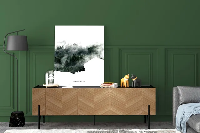 concept-usine-sequoia-meuble-tv-noyer-vintage-180-cm image 1
