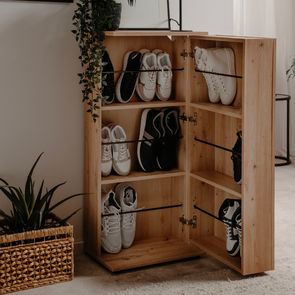 concept-usine-skor-meuble-chaussures-bois-12-paires image 2