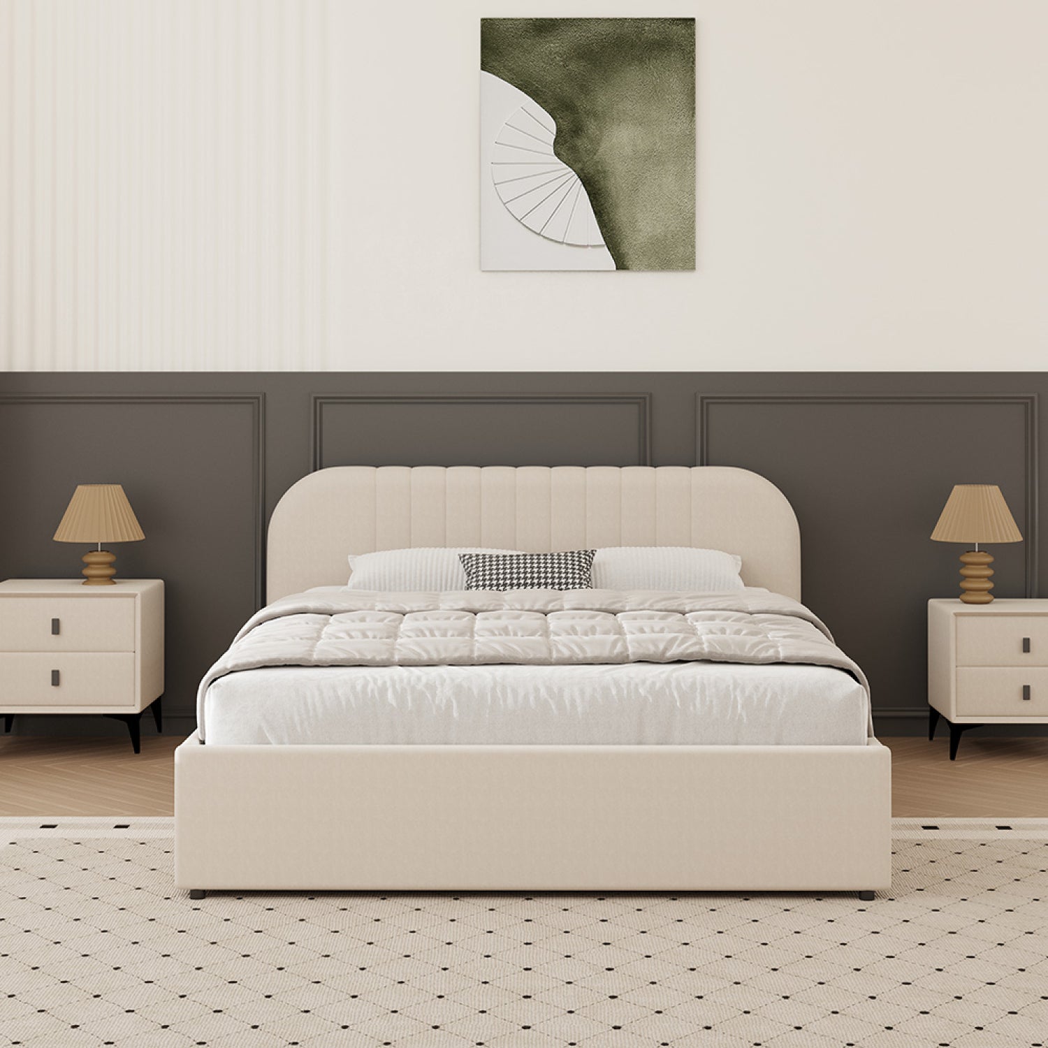 concept-usine-irvine-140x190-lit-coffre-velours-beige image 3