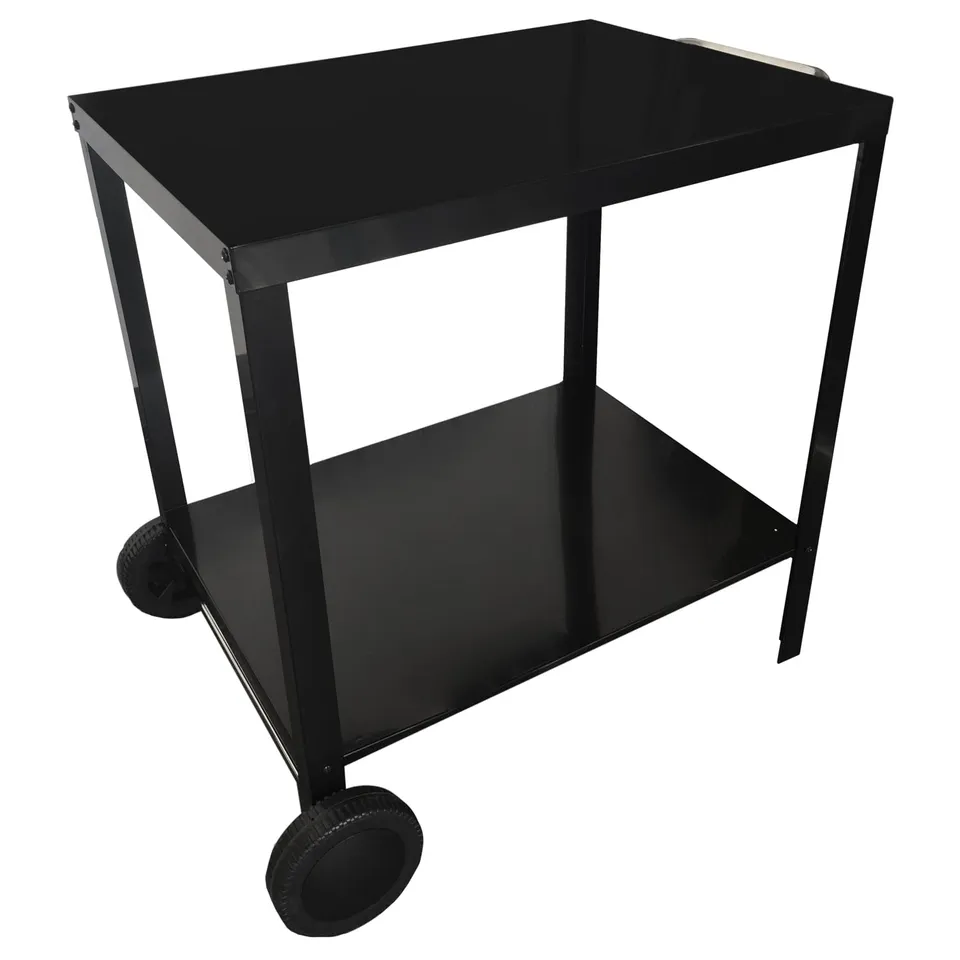 happy-garden-portimao-desserte-plancha-noire-acier-81-cm image 1