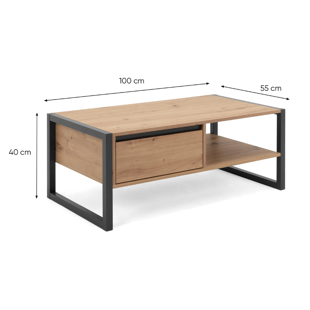 concept-usine-kotor-table-basse-bois-avec-tiroir image 3