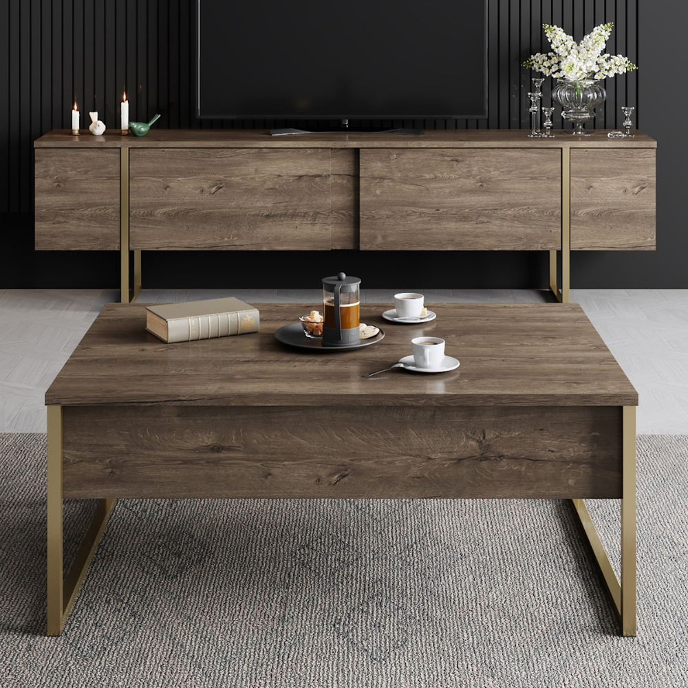 concept-usine-bearn-meuble-tv-180cm-bois-portes-rangement-design image 1