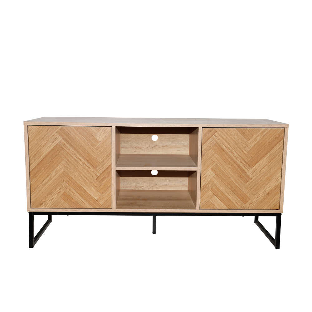 concept-usine-chevron-buffet-bois-2-portes-industriel image 3