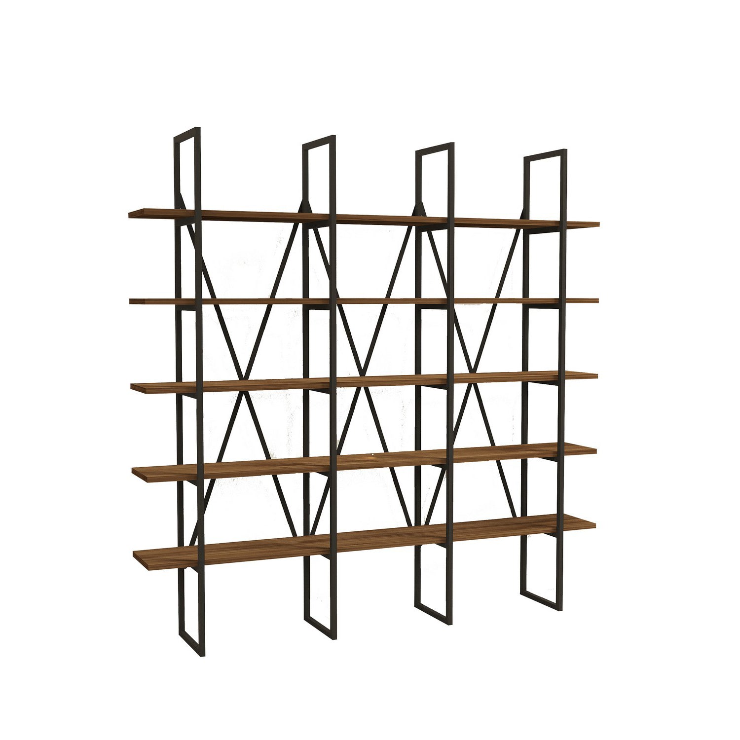 concept-usine-bezy-biblioth-que-industrielle-noyer-noir-niche image 3