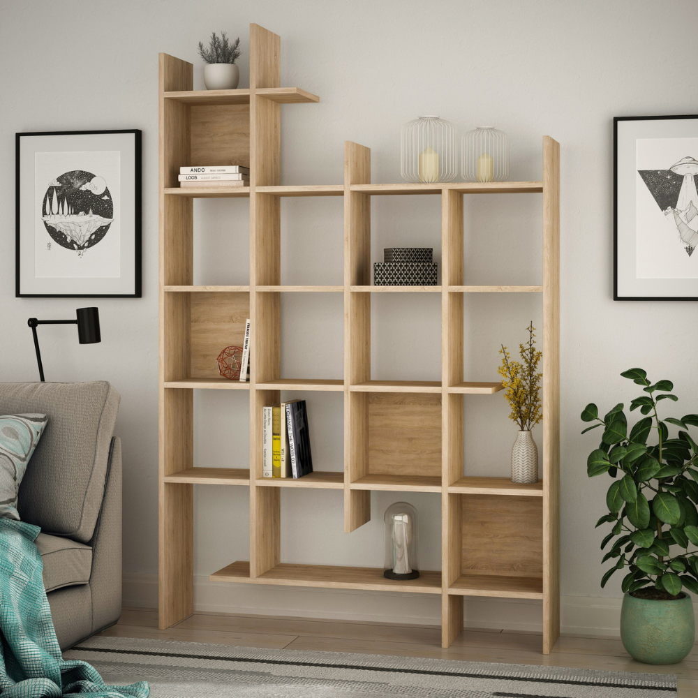 concept-usine-bok-biblioth-que-bois-ch-ne-15-tag-res image 2