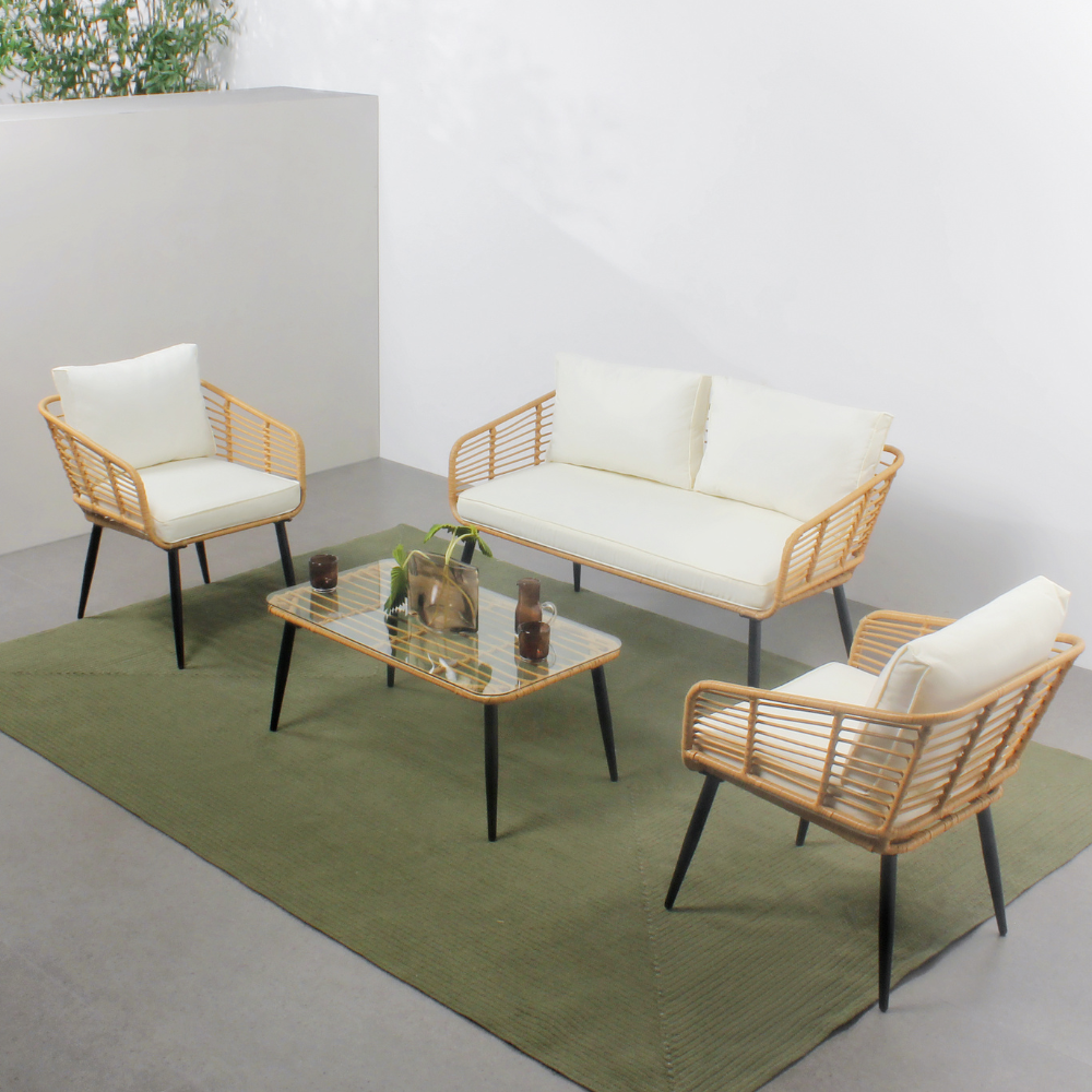 concept-usine-sitia-salon-de-jardin-4-places-r-sine-tress-e-beige image 1