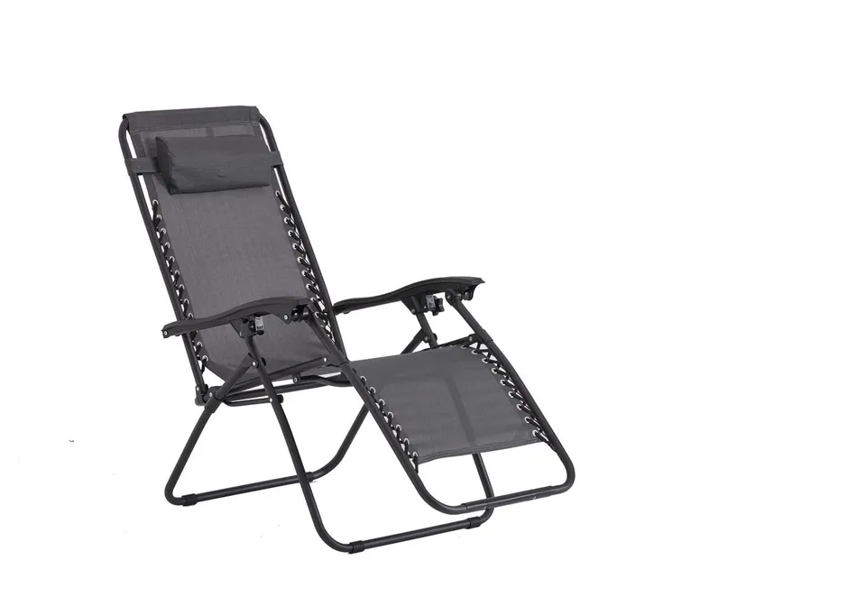concept-usine-manihi-transat-noir-inclinable-toile image 1