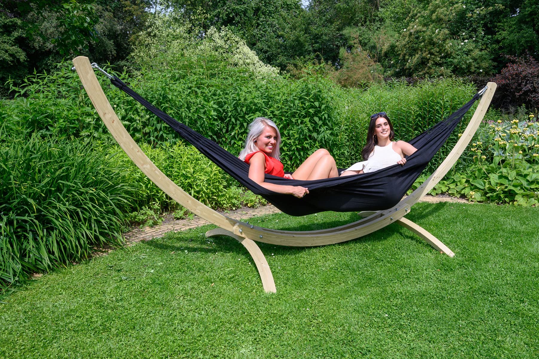 tropilex-comfort-hamac-double-noir-350-cm-180-kg image 2