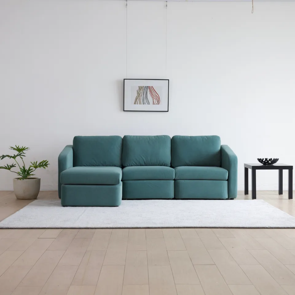 concept-usine-konekt-flexipet-canap-modulable-3-places-bleu image 1
