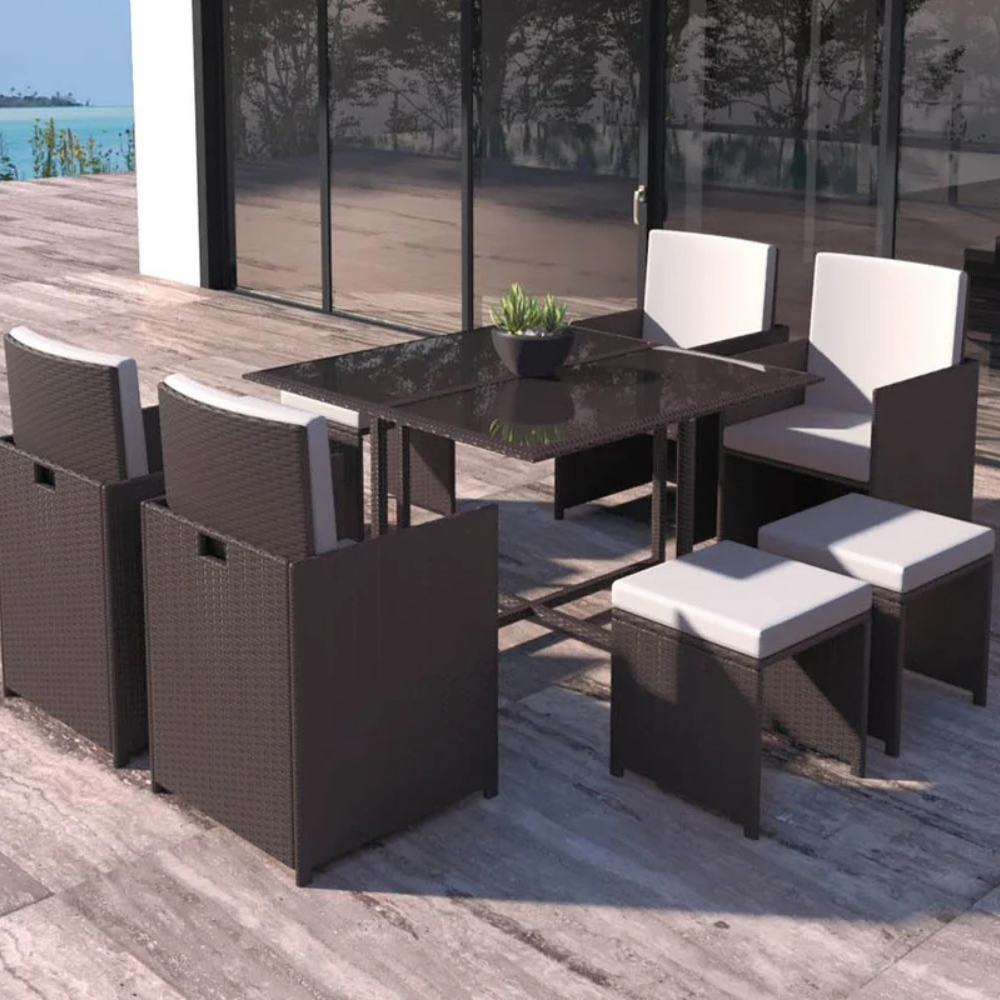 concept-usine-florida-8-salon-jardin-8-places-noir-blanc image 1
