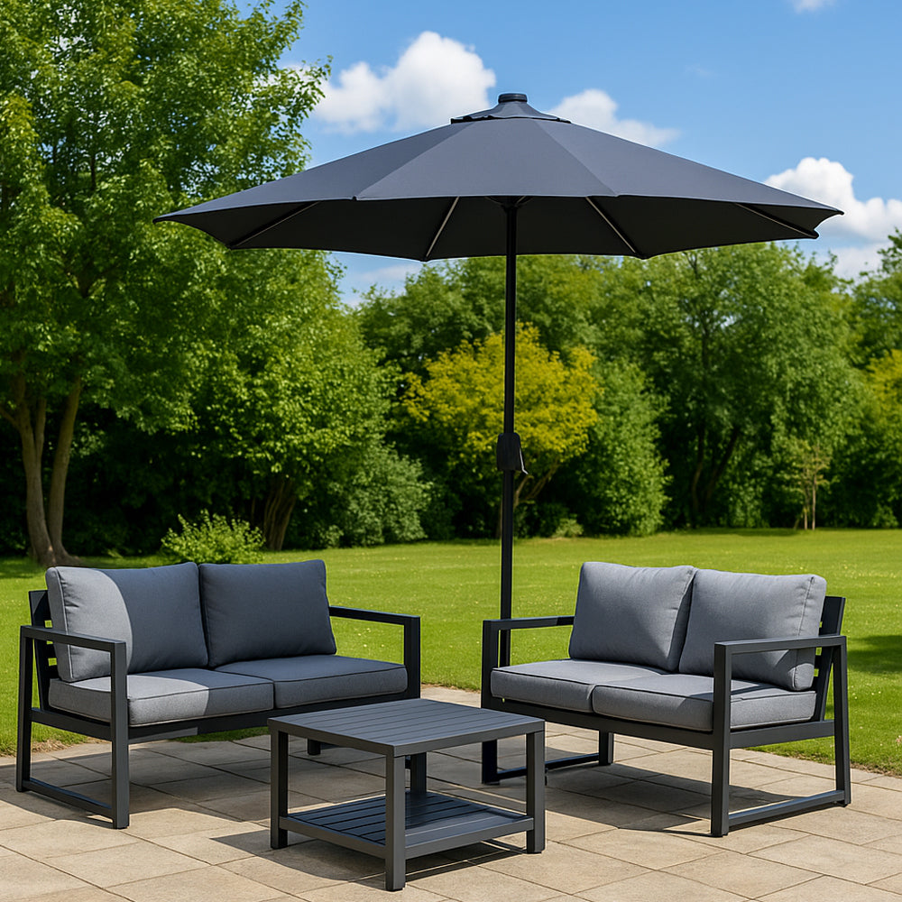 concept-usine-manarola-parasol-droit-led-rond-gris image 3