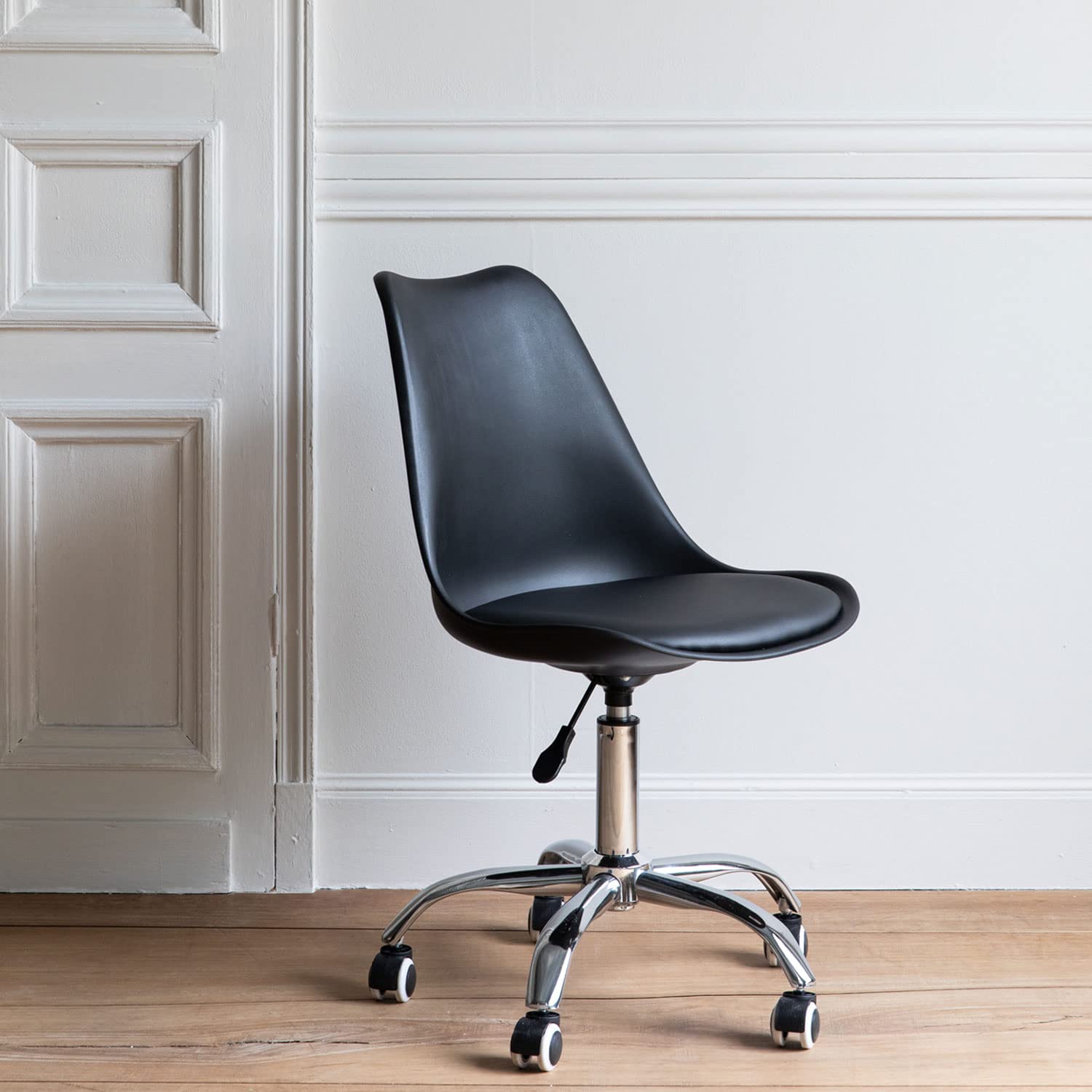 happy-garden-lampedusa-anne-chaise-de-bureau-noire-pivotante image 2