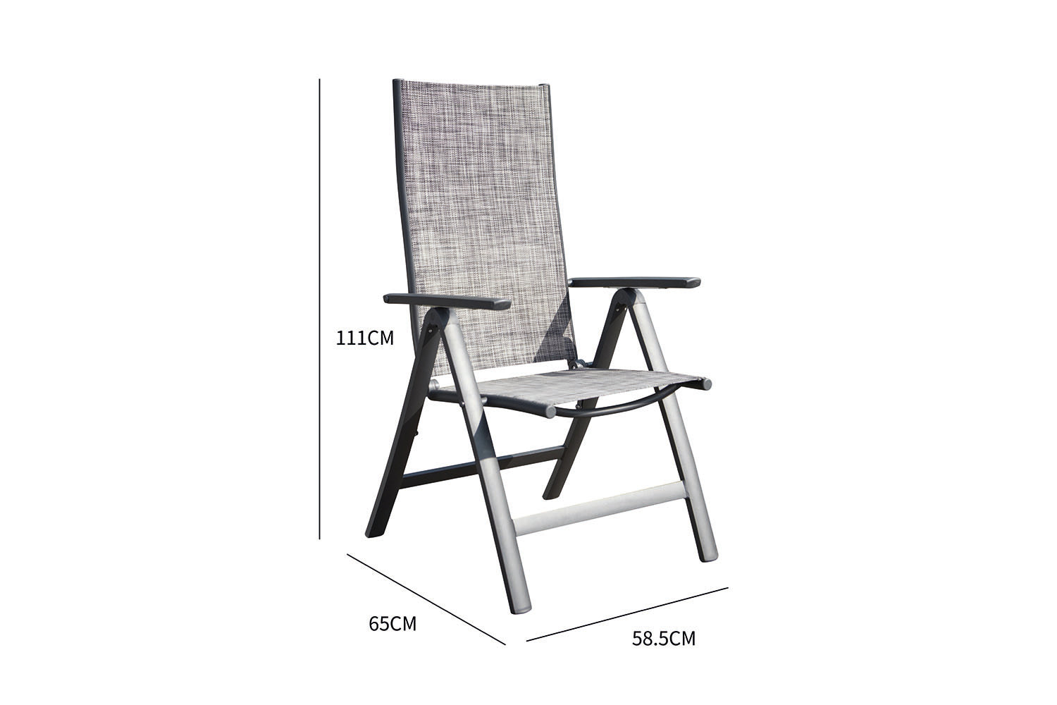 concept-usine-berena-fauteuil-jardin-aluminium-lot-de-2-pliable image 2
