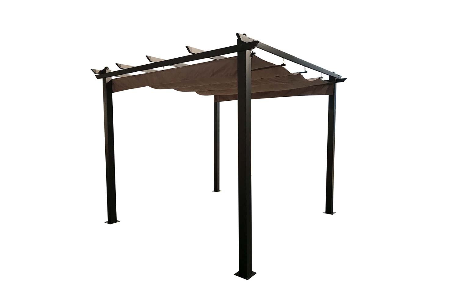 concept-usine-regia-pergola-aluminium-3x3m-gris-autoportante image 2