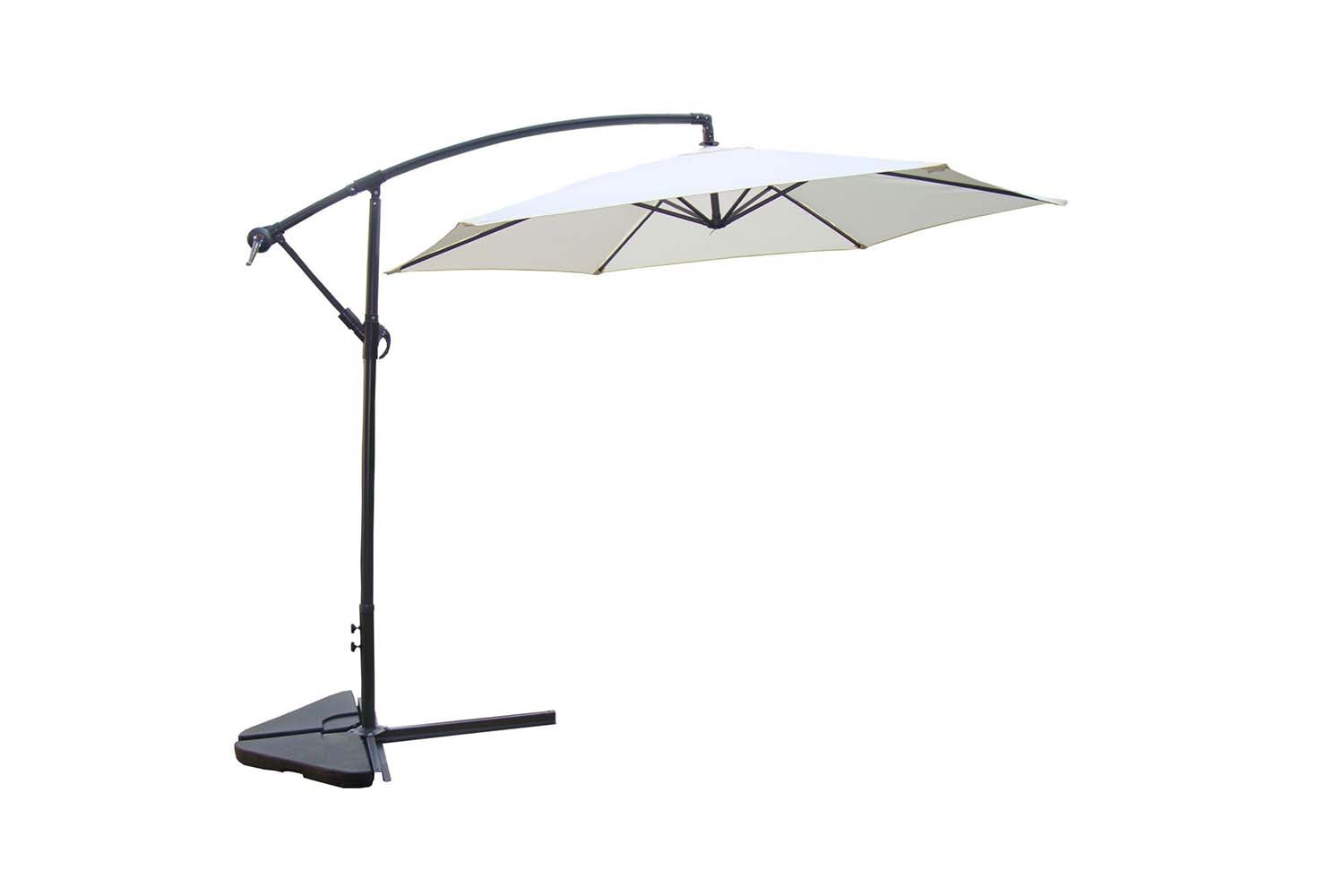 concept-usine-porticcio-parasol-d-port-gris-300-cm-inclinable image 4