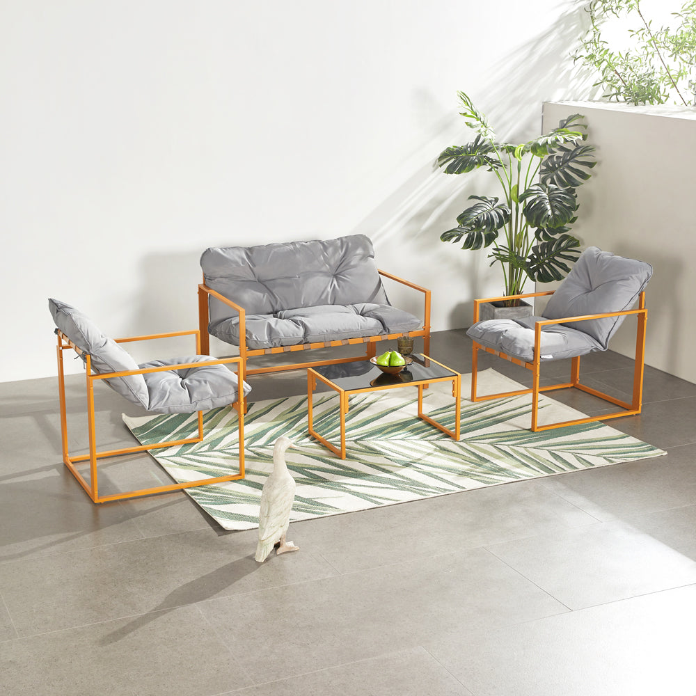 concept-usine-rabat-4-salon-de-jardin-4-places-gris image 2