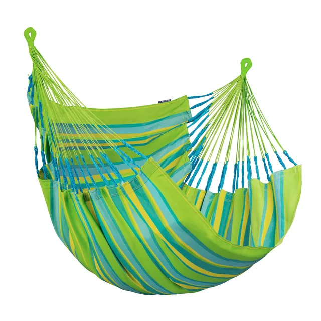 la-siesta-cumbia-fauteuil-suspendu-king-lime-outdoor-compact image 1
