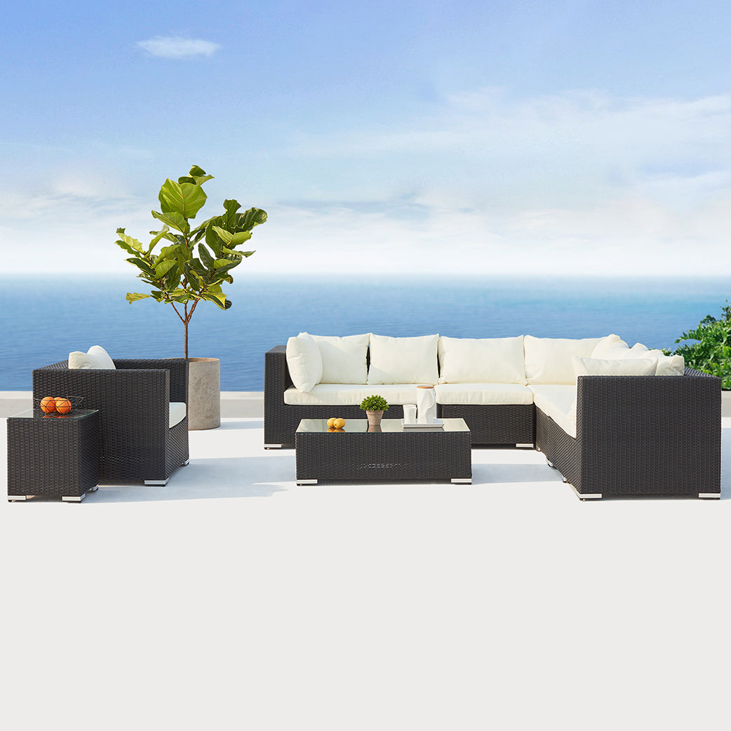 concept-usine-salento-salon-jardin-modulable-noir-blanc-8-places image 4