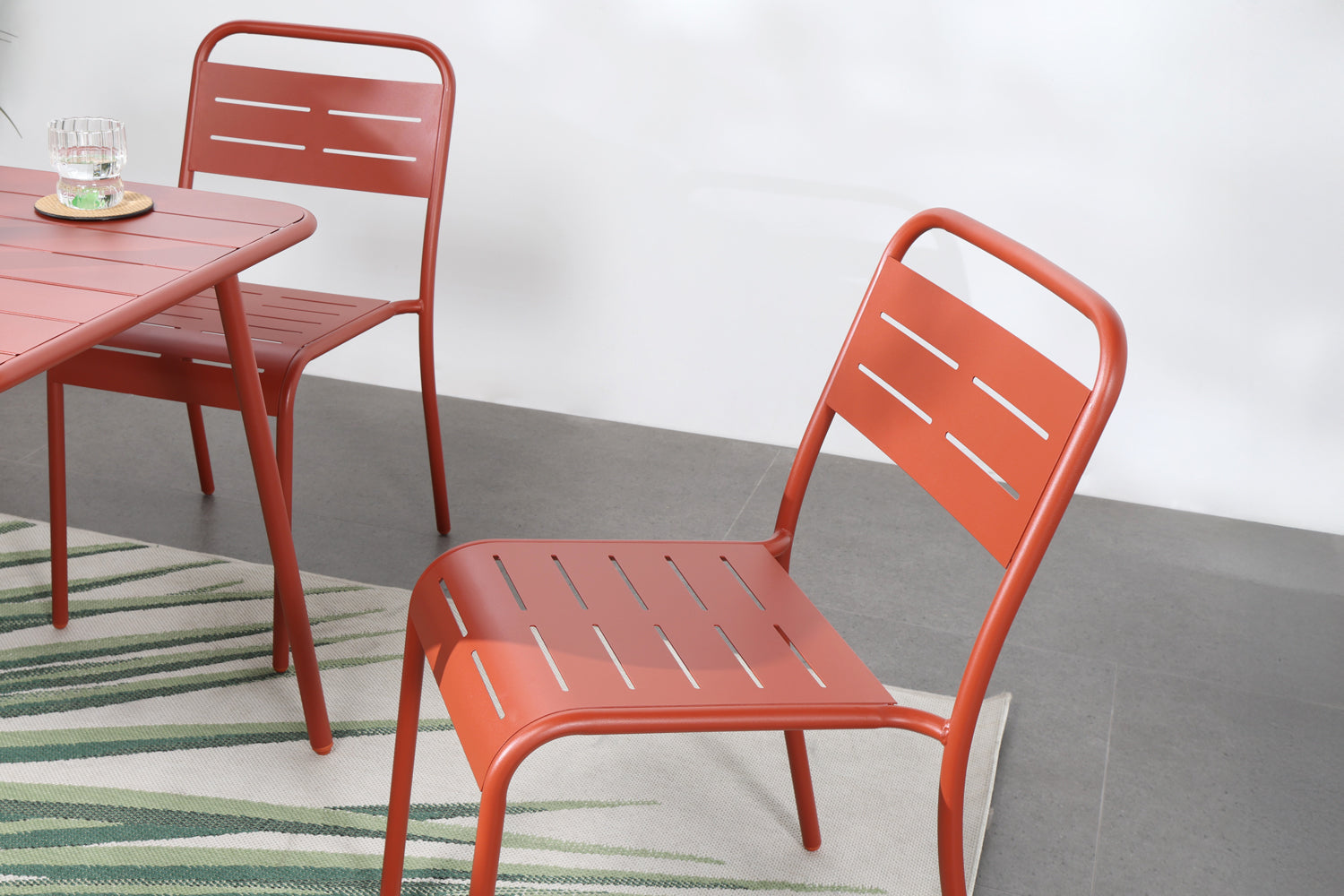 concept-usine-bergame-lot-6-chaises-jardin-acier-gris-fonc image 3