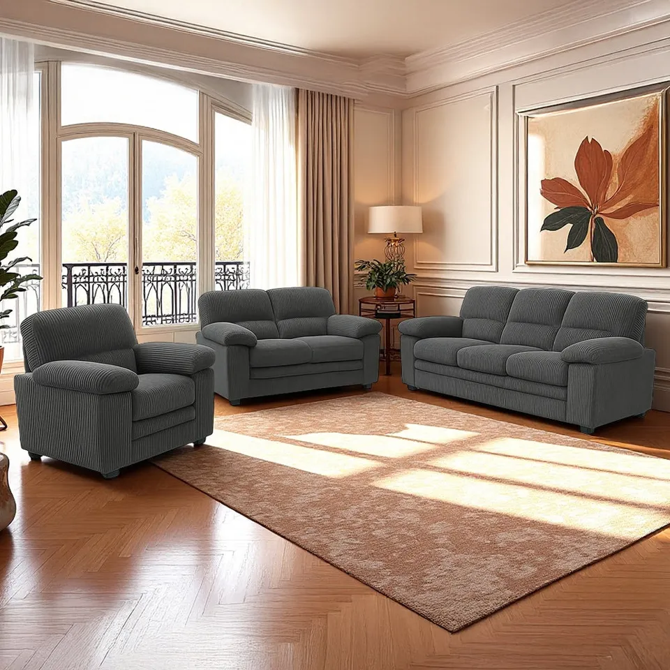 concept-usine-lincoln-canap-velours-c-tel-beige image 1