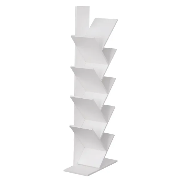 happy-garden-simone-biblioth-que-arbre-8-tag-res-blanc image 1