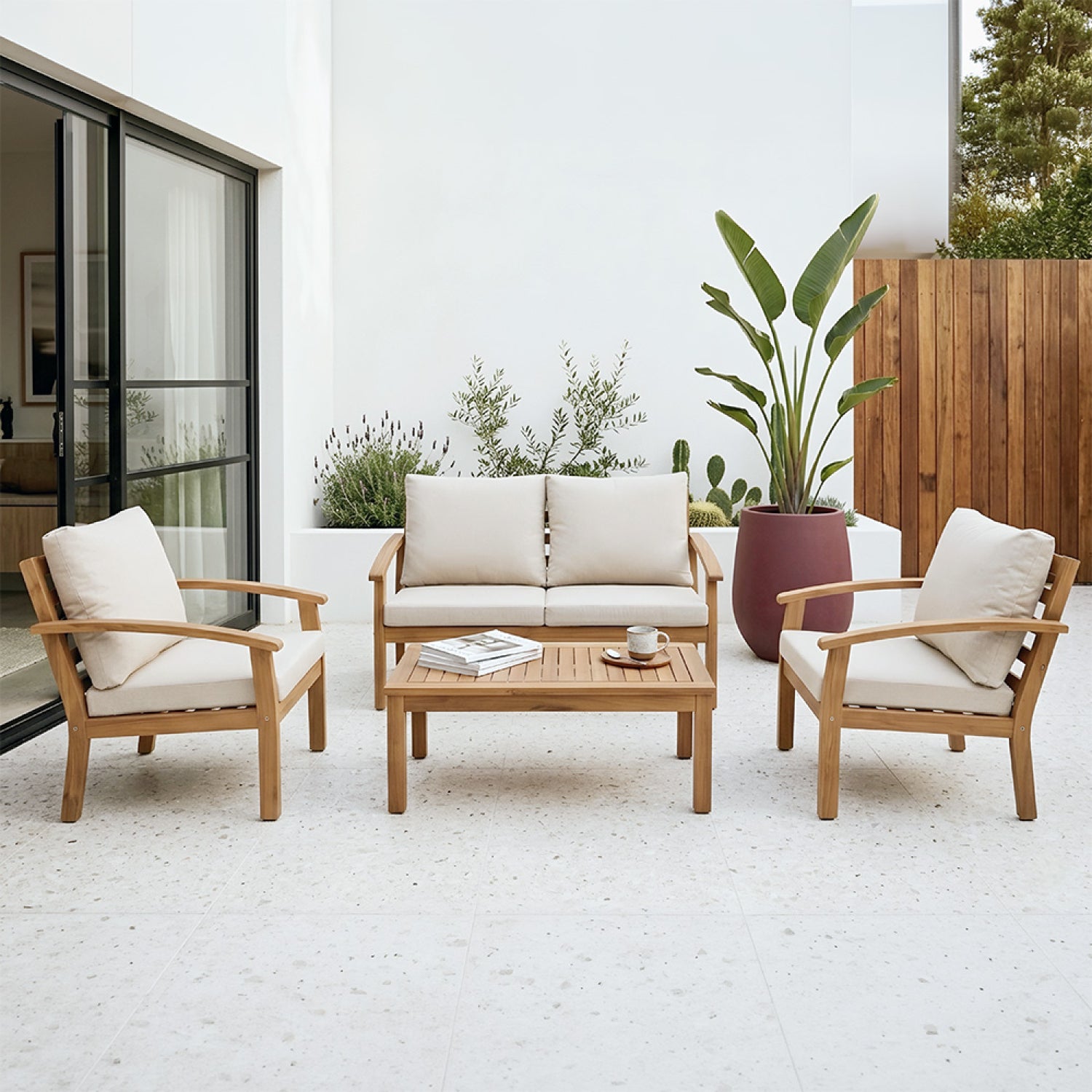 concept-usine-yala-salon-de-jardin-bois-acacia-4-places image 1