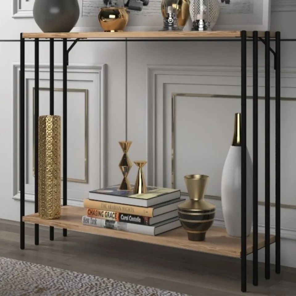 concept-usine-pitea-meuble-rangement-salon-bois-noir-industriel image 1