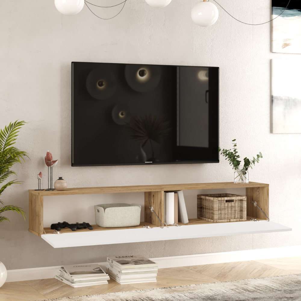 concept-usine-hyl-meuble-tv-mural-180-cm-bois-et-gris image 6