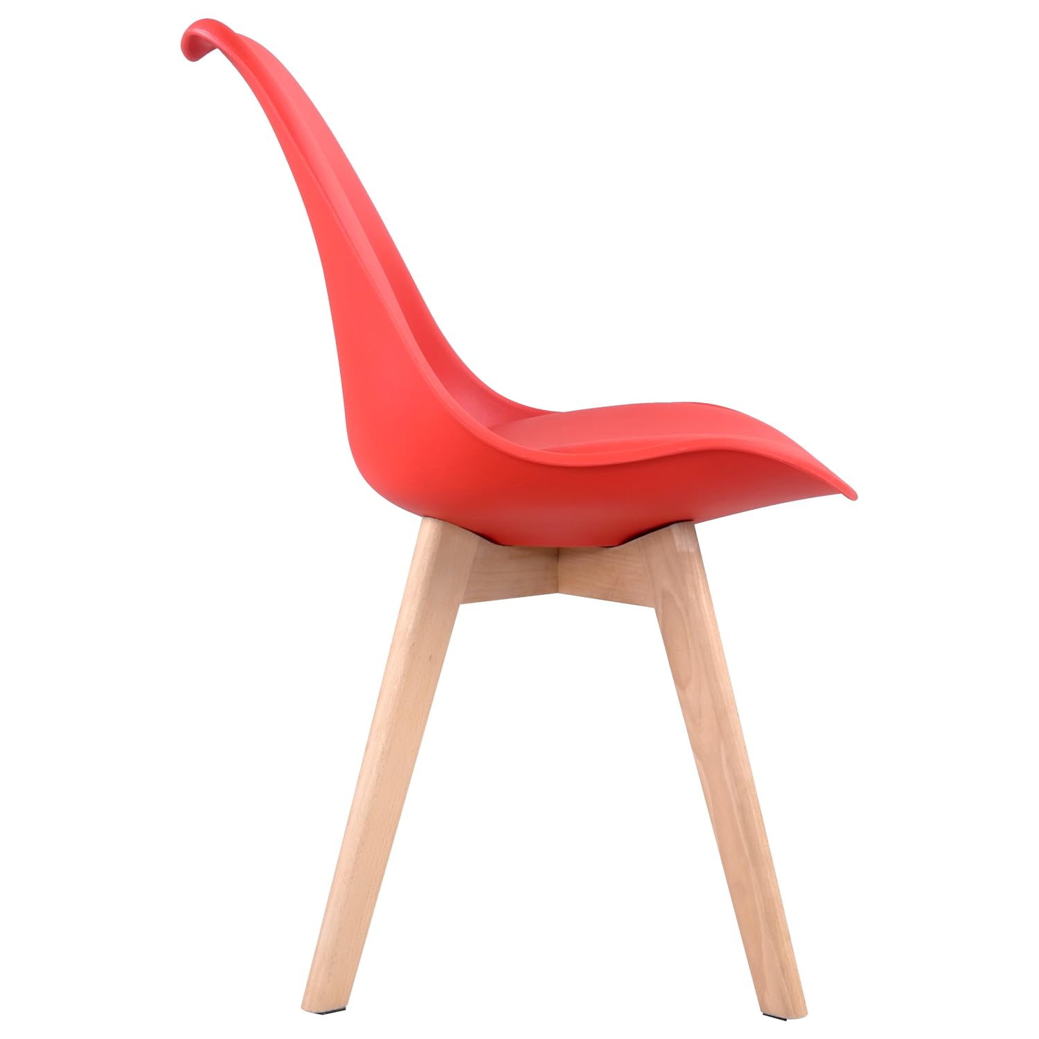 happy-garden-bari-nora-chaises-scandinaves-rouges-lot-de-4 image 5