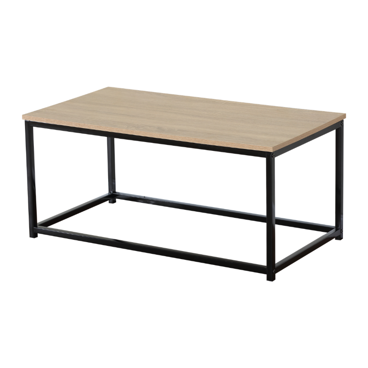 concept-usine-tivi-table-basse-bois-noir-90-cm-rectangle-moderne image 8