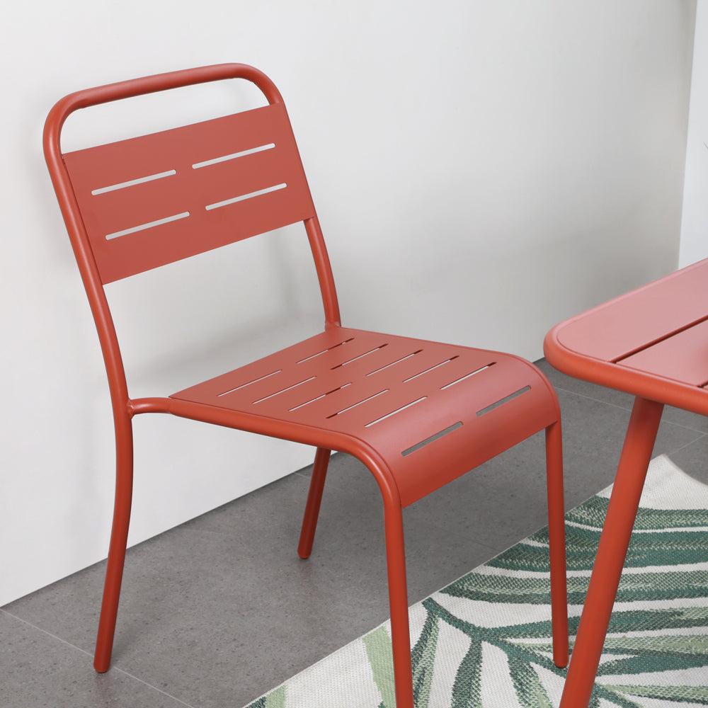 concept-usine-bergame-lot-6-chaises-jardin-acier-gris-fonc image 1