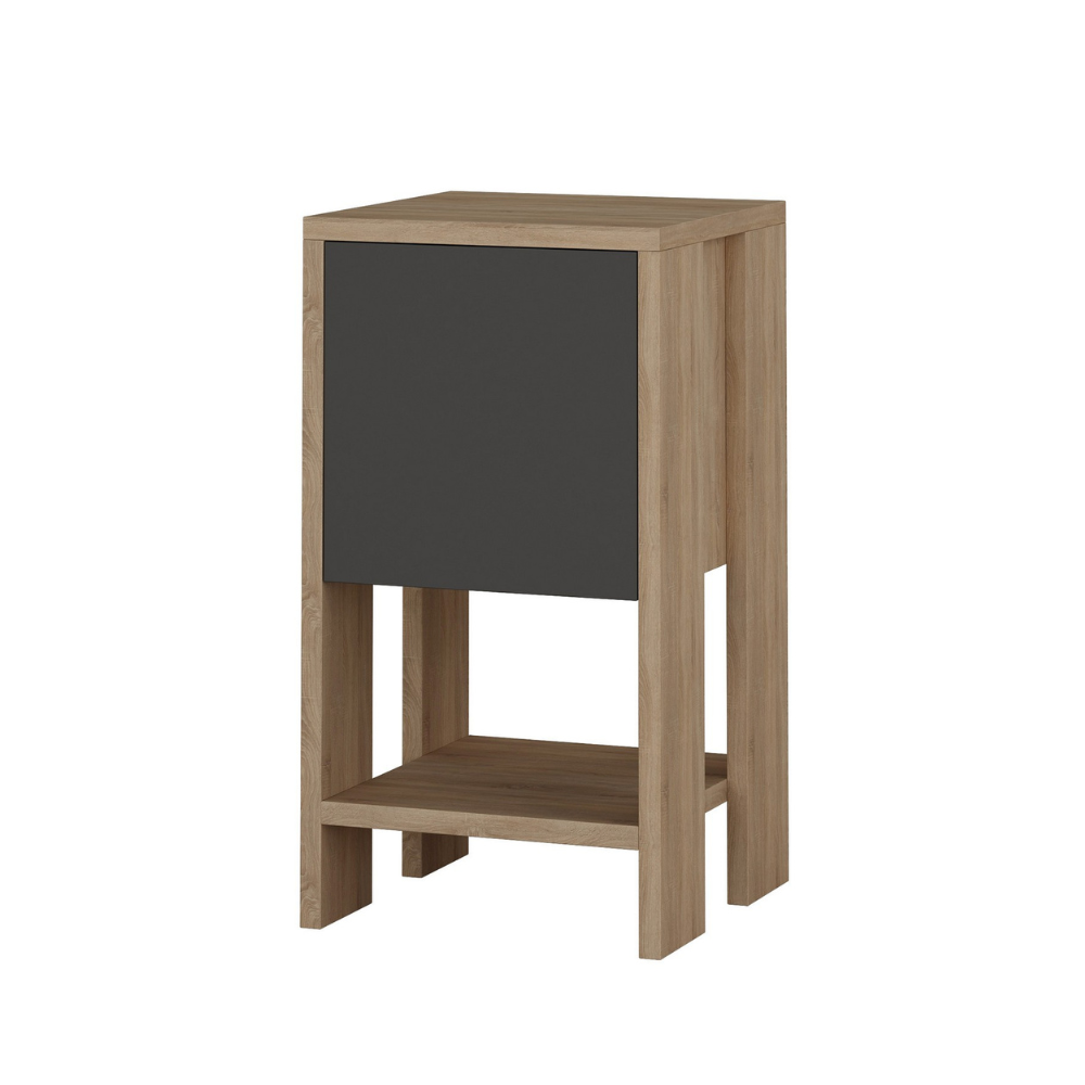 concept-usine-sisa-table-de-chevet-bois-avec-porte image 3