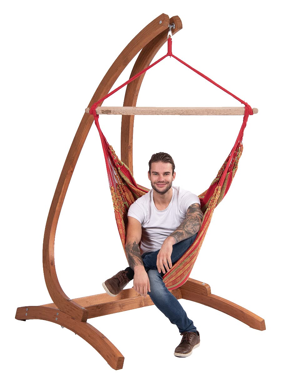 tropilex-chill-orange-chaise-hamac-suspendue-1-personne image 4