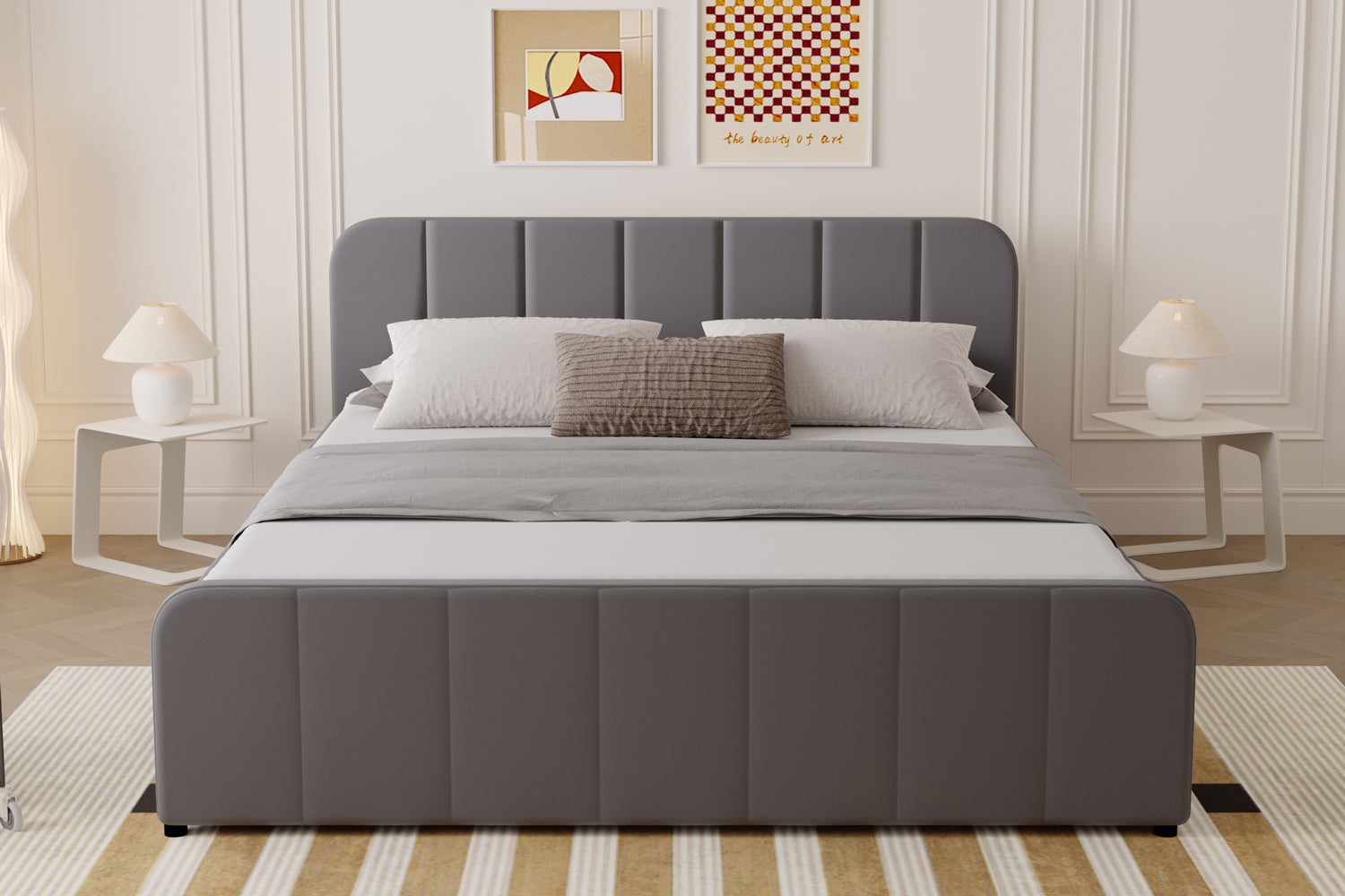 concept-usine-tampa-lit-coffre-160x200-velours-beige image 8