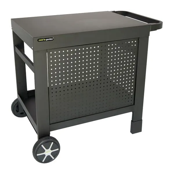 cook-in-garden-reva-80-desserte-plancha-noire-acier image 1