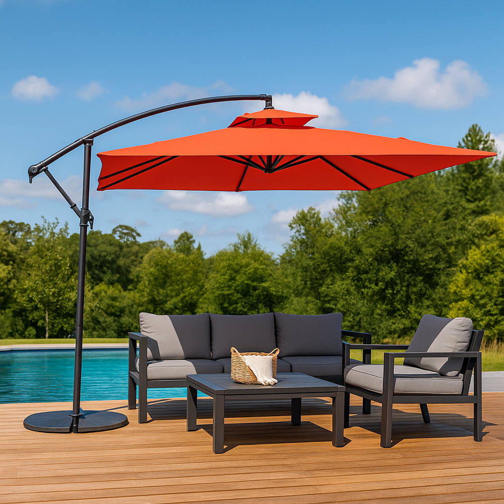 concept-usine-capri-parasol-d-port-3x3-m-gris-inclinable image 6